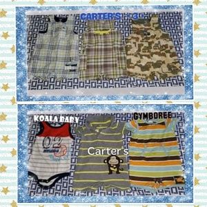 Carter's Matching Sets - ●Baby boy 25pcs bundle 6/9mo● Carter's Matching Sets - ●Baby boy 25pcs bundle 6/9mo●